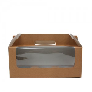 크라프트지 머핀 박스 (3구)튼튼하고 고급스러운 머핀 박스  